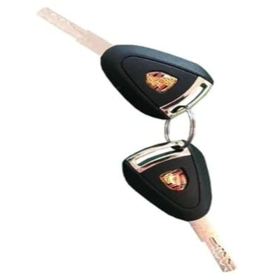 Golf Cart Keys Replacement for Advanced EV/Icon/Edison 48 Volt, Black (2)
