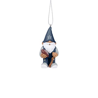FOCO - NFL Officially Licensed 3.5" Gnome Resin Xmas Christmas Tree Team Hanging Ornament (Dallas Cowboys)