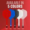 Shot! Darts Flight Deck One Piece Dart Flight and Shaft System, Reduced Deflections, Standard Shaped Flight (350 Micron) Available in Set of 3 (White, Short) view 4