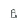 DBMIMPORTERS 3/16" Marine Halyard Shackle Captive Pin Cross Bar 550Lb WLL,Stainless Steel 4Pc view 3