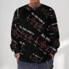 All You Need is Love Math Men's Crewneck Sweatshirt Long Sleeve Pullover Sweater Lightweight Shirt Tops 3XL view 2