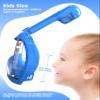 ACURE Kids Snorkel Mask Full Face - Anti-Fog & Dry Top Snorkel Set, Snorkeling Gear with Easier Breathing System for Swimming Beginners Ages 3-8 view 3