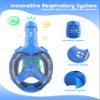 ACURE Kids Snorkel Mask Full Face - Anti-Fog & Dry Top Snorkel Set, Snorkeling Gear with Easier Breathing System for Swimming Beginners Ages 3-8 view 4