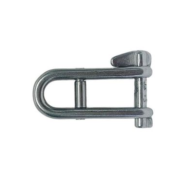 DBMIMPORTERS 3/16" Marine Halyard Shackle Captive Pin Cross Bar 550 Lb WLL, Stainless Steel