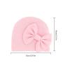 Baby Hats Mittens Set Unisex Newborn eanie Cap No Scratch Cotton Gloves Boy Girl ospital Hat 0 to 6 (Purple, A) view 4