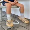 COTTON DAY Unisex School Kids Boys Girls Soft Cotton Athletic Socks with Black Gray White 6-8 Years M (8) view 3