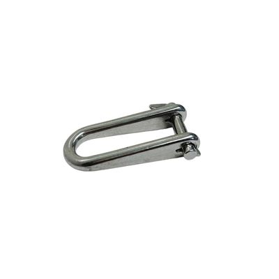DBMIMPORTERS Marine Boat 1/4" Halyard Key Shackle Captive Pin 750 Lb WLL Stainless Steel T316