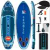 MYBOAT 11'34"6" Extra Wide Inflatable Paddle Board with Kayak Seat, Stand Up Paddle Board, Sup Board with Double Blade Paddle, 10L Waterproof Bag, 16 D-Rings, 3 Removable Fins, Camera Mount view 1