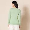 Amazon Essentials Women's Long-Sleeve Lightweight Crewneck Sweater (Available in Plus Size), Light Jade Green, Medium view 3