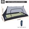 Onewind Mesh Tent with Bathtub, Ultralight Mosquito Net Inner Tent, Black view 2
