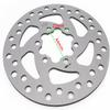 120mm Colorful 6 Holes Brake Disc for NIU KQi3/KQi3 MAX/PRO KQi3 Sport Electric Scooter kqi3 Replace Accessories (120mm silvery) view 2