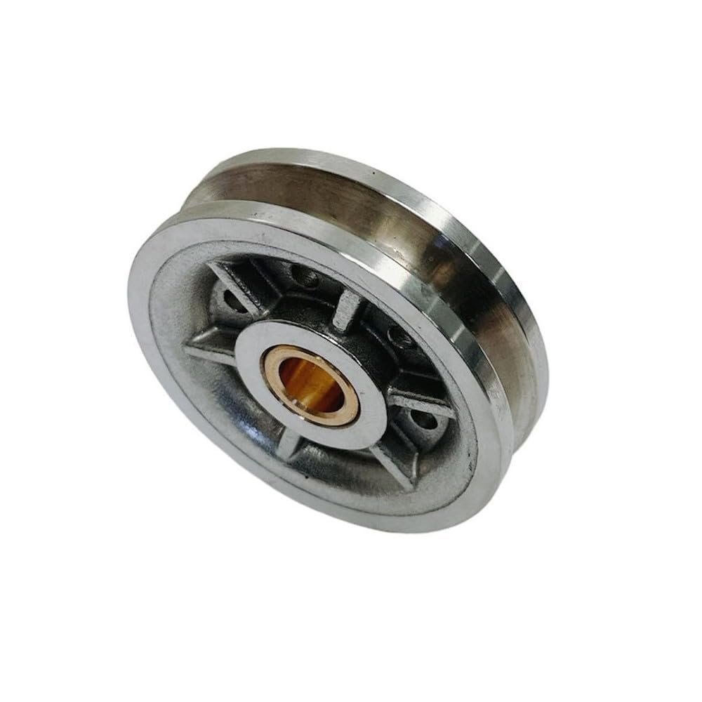 DBMIMPORTERS Marine Boat 3" Brass Bushing Sheave Wire Rope Pulley Stainless Steel T304