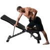 LSKSSNG Weight Bench Press, Adjustable Workout Benches for Dumbbell Exercise, 600LBS Foldable Strength Training Benches for Full Body Workout, Multi-Purpose Incline Decline Workout Bench for Home Gym view 1