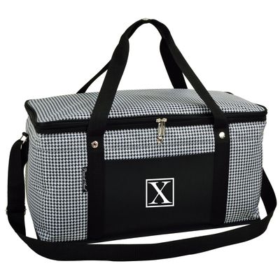 Picnic at Ascot Personalized Monogrammed 64 Can Capacity Semi Rigid Collapsible Leakproof Cooler- Designed & Quality Approved in The US