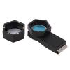Syrisora Mini Portable Magnetic Pool Cue Chalk Case, Hexagonal Black Billiard Cue Chalk Box, Chalk Holder for Billiard Cue view 3