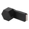 Syrisora Mini Portable Magnetic Pool Cue Chalk Case, Hexagonal Black Billiard Cue Chalk Box, Chalk Holder for Billiard Cue view 4