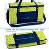 Picnic at Ascot Personalized Monogrammed 64 Can Capacity Semi Rigid Collapsible Leakproof Cooler- Designed & Quality Approved in The US view 3