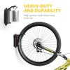 monTEK Swivel Bike Wall Mount, Bike Hangers for Garage, Space-Saving Vertical Bike Rack, Sturdy Bike Storage Rack Holds Up to 66lbs, Easy to Install, Black view 4