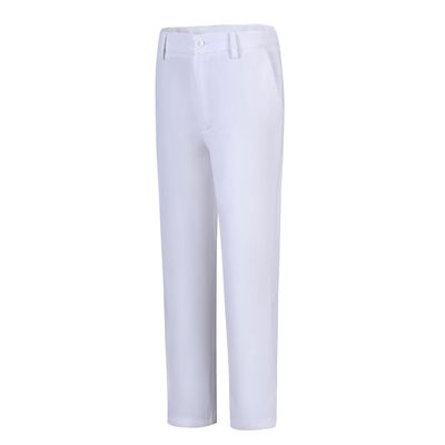 Boys Pants White Dress Suit Pants for Wedding Size 10 Kids School Uniforms Pants for Big Teen Boys
