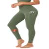 ODODOS ODTHERMAL Women's Fleece Lined Full Length Yoga Pants with Pockets - 28" High Waisted Warm Workout Leggings, Dark Olive, Large view 1