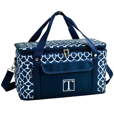 Picnic at Ascot Personalized Monogrammed 42 Can Capacity Semi Rigid Collapsible Leakproof Cooler- Designed & Quality Approved in The USA