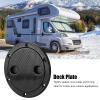 4in Round Deck Plate Access Inspection Hatch UV Resistant Cover for Marine Yacht Fishing Boat RV view 2
