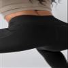 ODODOS ODTHERMAL Women's Fleece Lined 7/8 Length Yoga Pants with Pockets - 25" High Waisted Warm Workout Leggings, Black, Large view 2