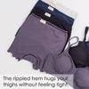 bodyhints Womens Boyshorts Panties, 100% Cotton Where It Touches Skin, Soft, Breathable, Sensitive Skin, Made in Japan view 3