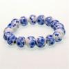 ECYC Ltd Beaded Bracelets for Women and Men, Blue and White Porcelain Bead Chinese Style Ceramic Beaded Bracelets Round Beads Stretch Bracelet Unisex view 2