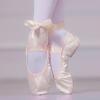 Children Girls Ballet Practice Shoes,Yoga Training Shoes for Dancing,Indoor Strap Slippers for Kids (Beige, 2 Big Kids) view 4