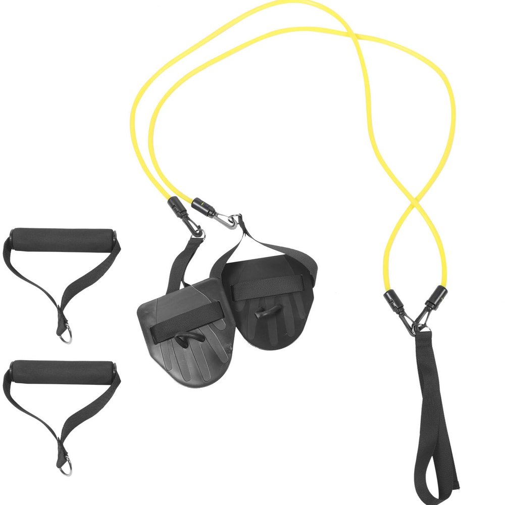 Sosoport Swim Belt for Boys and Girls Swimming Resistance Bands Handle Multi-Functional Training Band