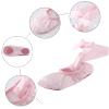Children Girls Ballet Practice Shoes,Yoga Training Shoes for Dancing,Indoor Strap Slippers for Kids (Pink, 1 Big Kids) view 4