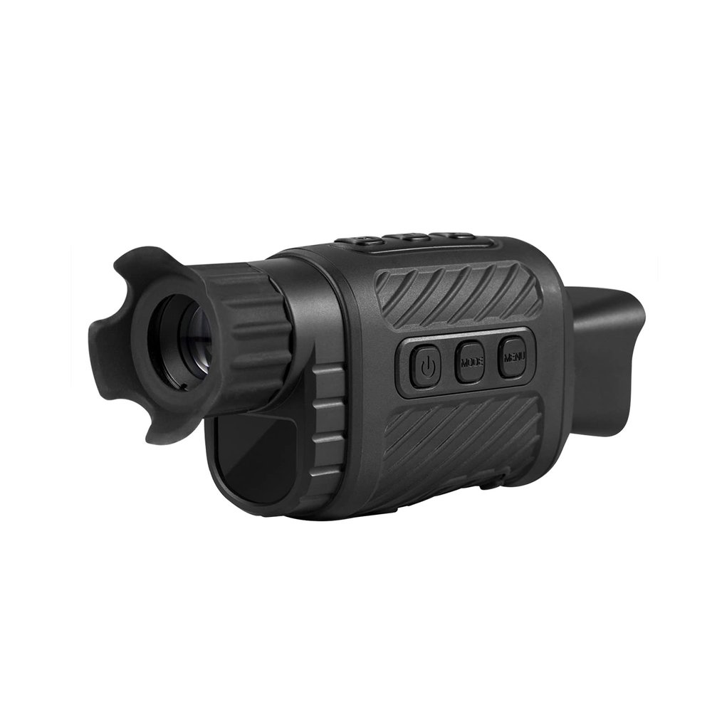 IUPPA IR Night Vision Infrared Night-vision Scope Mini Portable Monocular Digital Infrared Night Detection Device Single-tube Night Vision Device Photo/Video/Playback Function Day & Night Dual Use f