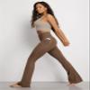 ODODOS Cloud Feeling Crossover Flared Pants with Pockets for Women, Cross Waist Bootcut Lounge Yoga Pants, 32" Inseam, Brunette, X-Large view 2