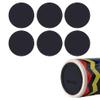 6 Pieces Silicone Bottoms Tumbler Protective Anti-Slip Silicone Bottom With Adhesive For Wine Tumblers Straight Tumblers Protective Cup Mat