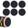6 Pieces Silicone Bottoms Tumbler Protective Anti-Slip Silicone Bottom With Adhesive For Wine Tumblers Straight Tumblers Protective Cup Mat view 2