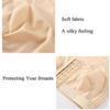2pcs Thin Camisole Everyday Bra Front Open Large Cup Bra Sports Underwear Top Vest Women Full Coverage Post Surgery Bra (Color : Skin, Size : XXXXXL/XXXXX-Large) view 3