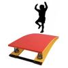 YLQFGUVWK Gymnastics Springboard, Heavy Vault Springboard with 2 Springs, Sports Equipment for Junior Gymnasts, Portable Curved Springboard view 1