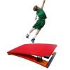 YLQFGUVWK Hardwood Gymnastics Springboard for Kids, Spring Pedal Gymnastics Somersault Booster with Steel Springs and Foot Pads for School and Home view 1