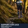 fenglaoda Compression Socks Women Men 6 Pairs, Knee High Best Support Circulation Socks for Running, Travel, Flight, Nurse view 4