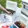 BNEI 6L/12L/20L/30L Portable Cooler, Large Capacity Home Cooler, Suitable for Picnic and Daily use, White Color (A,20L) view 2