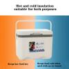 BNEI 6L/12L/20L/30L Portable Cooler, Large Capacity Home Cooler, Suitable for Picnic and Daily use, White Color (A,20L) view 4