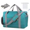 For Spirit Airlines Personal Item Bag 18x14x8 with Wet Pocket Foldable Travel Duffel Bag Underseat Carry on for Men Women(30LTeal) view 1