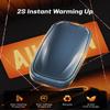 Hand Warmers Rechargeable 2 Pack, 3-Settings Rechargeable Hand Warmer, AI Smart Heating, Pocket Portable Electric Hand Warmer, Magnetic Handwarmers, A Winter for Loved Ones, Blue view 2