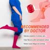 4 Pairs Compression Socks for Women Circulation-Best Support for Winter Warmth and Summer Cooling ,Breathable Temperature Control Fabric for All Season and Fresh Dry Feel royal Hot Pink royal L-XL view 3