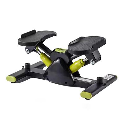 ASSYA Pedal Exerciser Home Elliptical Trainer Small Elliptical Stepper Data Display Foot Massage Board Ankle Joint Protection Suitable for Home and Work