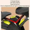 ASSYA Pedal Exerciser Home Elliptical Trainer Small Elliptical Stepper Data Display Foot Massage Board Ankle Joint Protection Suitable for Home and Work view 3