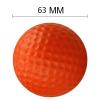 kinworks Golf PU Dimpls Foam Balls 63mm Golf Sponge Stress Relief Balls 6pieces One Pack (Yellow) view 4
