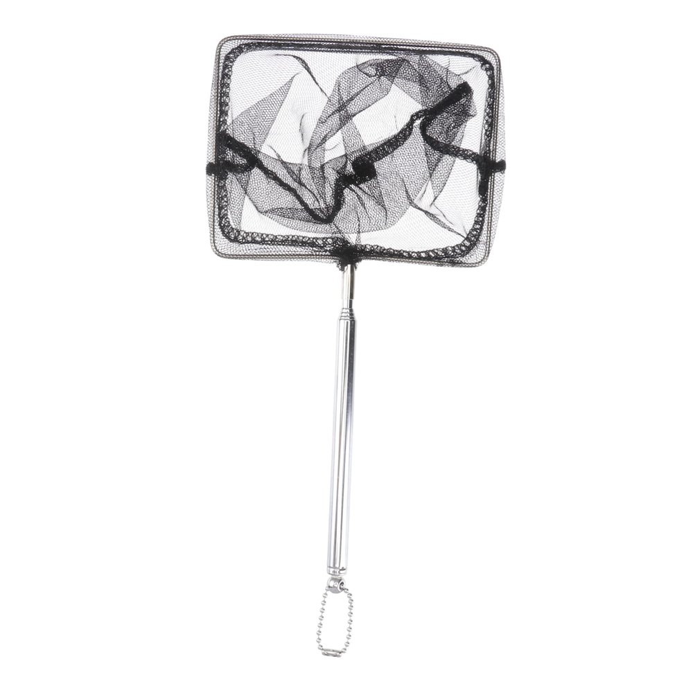 INOOMP 1pc Telescopic Fishing Net Fish Shrimp Catching Tool for Aquarium Use Fish-Friendly Design