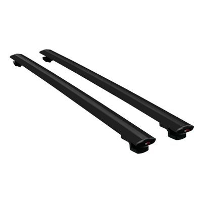 Compatible with Nissan NV200 (M20) 2010-2019 Siyah Basic Model Car Roof Rack Cross Bar Black Aluminium 2 Bars